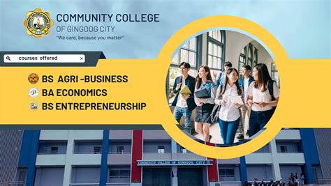 gingoog city colleges courses offered